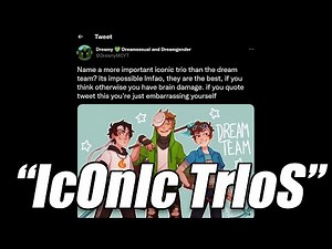 "Name a more Iconic Trio" Let’s f*cking do it again…