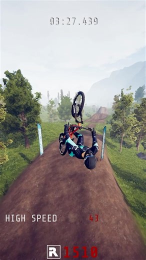 One mistake ended everything #gaming #fail #mtb