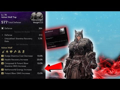 How To Get The Ashen Wolf Armor Set In Khazan The 1st Berserker l MOST POPULAR BUILD USED BY PLAYERS