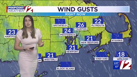 WPRI 12 Weather Forecast 4/20/25