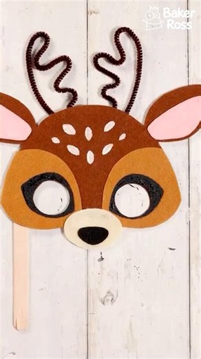 How to Make a Deer Mask | Baker Ross