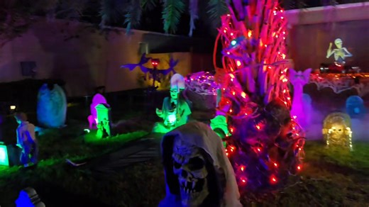 💀 The Cemetery Is Coming to Life… 👻 The Haunted Inflatable on Johnson Creek is getting ready for another year of spooky, family-friendly Halloween fun! 🎃 🪦 Take a peek at this year’s cemetery setup — creepy, but still fun for the kids! 🍬 Free candy while it lasts! 📍 11574 Johnson Creek Circle 🗓️ October 31st & November 1st | Starts 6 PM Come by, bring the family, and make this Halloween one to remember! Fear Pops Up Here! 💀 #HauntedInflatable #HalloweenFun #JacksonvilleEvents #FamilyFrie