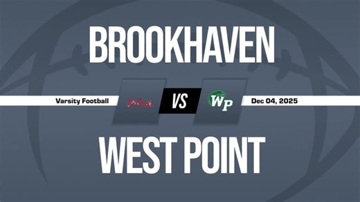 Brookhaven High School (MS)  Football