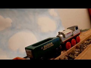 The Great Discovery: The Tower Collapses - Thomas Wooden Railway Remake