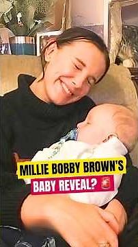 Millie Bobby Brown's Baby Reveal? 🚨 #shorts #MillieBobbyBrown #JakeBongiovi