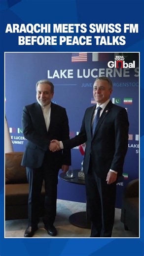 Abbas Araqchi Meets Swiss Foreign Minister Ahead Of Crucial U.S.-Iran Peace Talks In Switzerland
