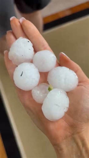 This was wild today!! #hailstorm #ohwx