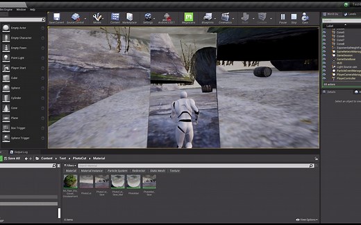 UE4 ProceduralMesh 场景复制与切割
