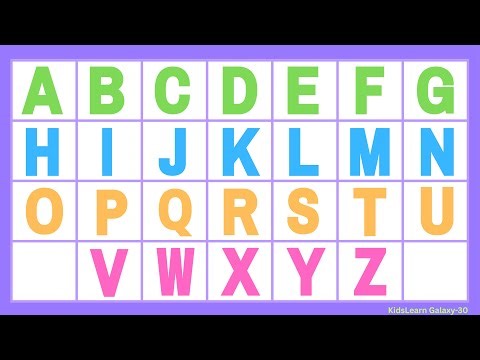 ✨ ABCD Learning Fun for Kids | A to Z Alphabet Video 🎨