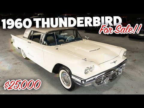 1960 Ford Thunderbird SOLD For SALE || FULL Walkthrough & Test Drive At Bob Evans Classics
