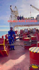 351K views · 4K reactions | Double rope stopper ✊ . . . . . #mscindiansailor #rope #knots #stopper #shipping #training #learning #life @highlight | Msc Indians Sailors | Facebook