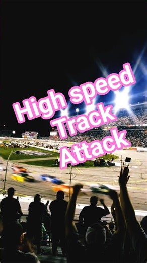 High Speed Short Track Racing Action