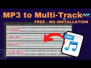 How to use Spleeter to extract your mp3 song file to 5 stems (Vocals, Drum, Bass, Piano, Other)