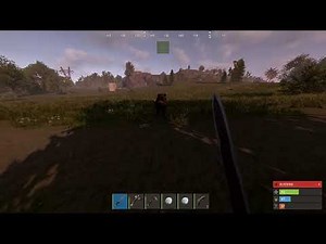 first time playing rust