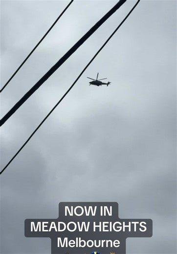 Helicopter Activity Over Meadow Heights, Melbourne