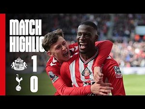 Mukiele Seals Back-To-Back Wins | Sunderland AFC 1 - 0 Tottenham Hotspur | Premier League Highlights