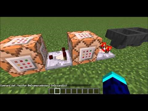 Minecraft: -Command Block Tutorial- 1.8 Grappling Hook