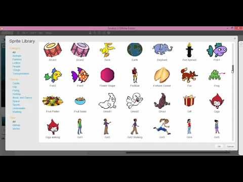 عمل لعبة بسيطه 2 باستخدام برنامج سكراتش Scratch