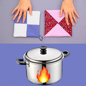 293K views · 1.4K reactions | I sew 2 options for potholders - a quick sewing technique for beginners! | Miarti - Wiederverwendung | Facebook