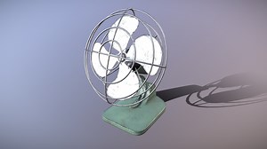 Vintage Fan - Buy Royalty Free 3D model by Luchador (@Luchador90)