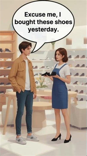 Can I Exchange This? – Simple English Conversation | Shopping English Practice