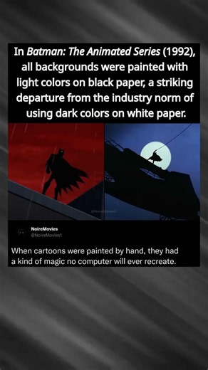 In Batman: The Animated Series (1992), This Genius Trick Changed Animation 🤯