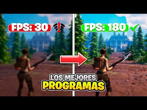 Los MEJORES PROGRAMAS para FORTNITE | Aumenta los FPS y QUITA el DELAY en PC ✅