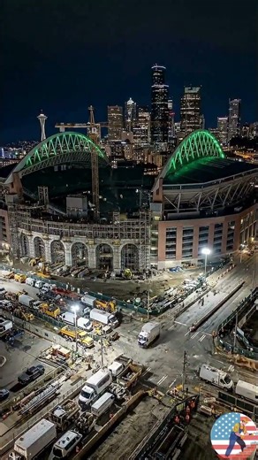 Building the LOUDEST Stadium in the NFL: Lumen Field Construction 🏗️