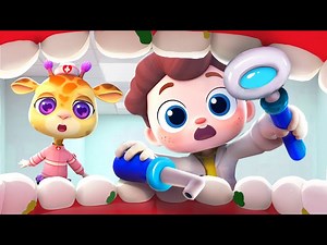 Visit to the Dentist | Learn Good Habits and Healthy Eating | Nursery Rhyme & Kids Songs | BabyBus - Videos For Kids