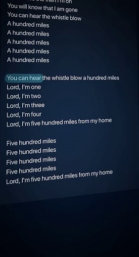 500 Miles song lyrics - Complete lyrics & karaoke guide