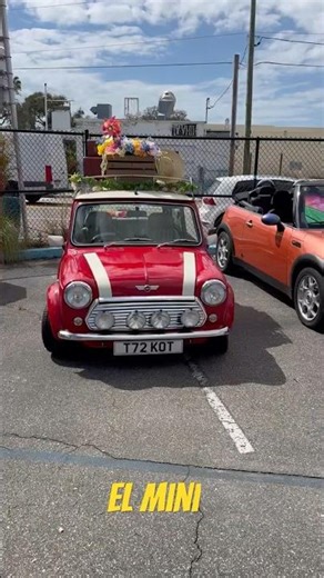 1999 Mini Cooper with Summer Road Trip Vibes 🌺🇬🇧