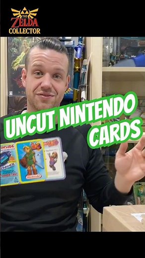 Rare Nintendo Hi-C Cards… But UNCUT?! 🤯 | Zelda Collector