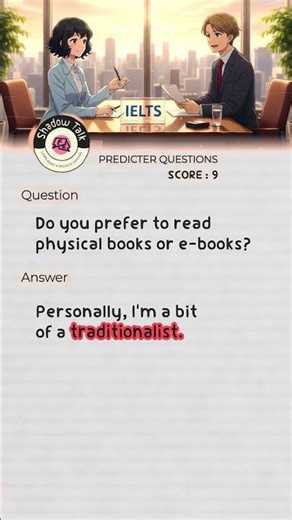 IELTS Speaking: The Battle of Books | Physical vs. E-books Vocabulary #learnenglish