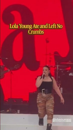 Lola Young performed at Summertime ball #lolayoung #lolayoungsongs #lolayoungmusic Lola young live.
