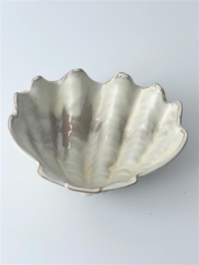Frankoma Shell Shaped Pottery Dish - Etsy