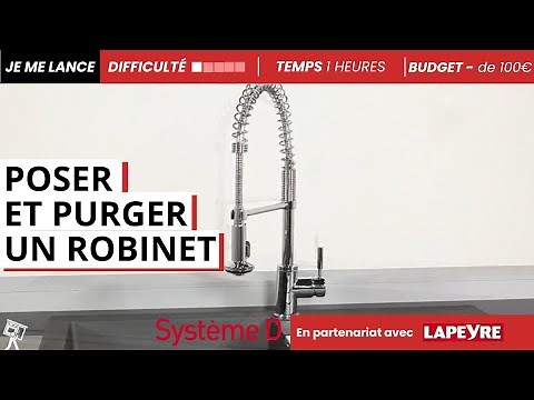 Poser un mitigeur à douchette sur un évier de cuisine
