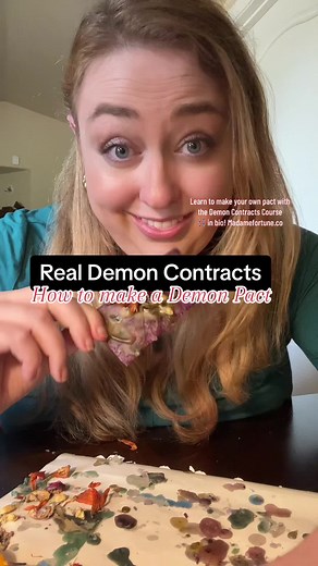 How to make a real Demon Contract: Demon Contracts- making pacts with demons. Step by step instructions on how to make a demon contract. Demon contracts are not just fairy tales. Demon contracts are real. You can make your own demon contract using this guide to making demon contracts. You can’t accidently make a pact with a demon. Demon contracts are made to turn your intentions into reality. This demon contract is for beauty. You can make a demon contract for money. You can make a demon contrac