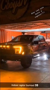 Ford Raptor ripping a Burnie in the CBoysTV shop. #ford #raptor #vibes #lol ‪@CboysTV‬