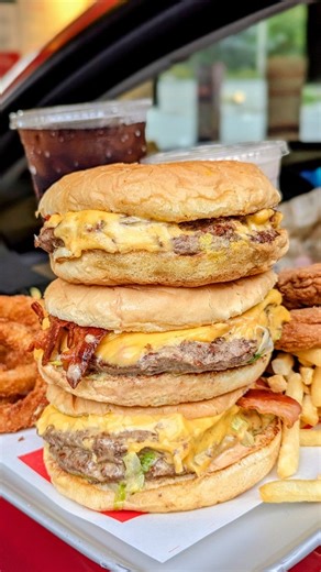 Seattle Foodies | Tori & Dan on Instagram: "Old-school drive-in vibes + grass-fed @burgermaster1952 classics; this is how you do burgers. 🍔 @burgermaster1952 has been around for over 70 years and have multiple locations! Their burgers are not only delicious and affordable, but also grass fed and grass finished. 🙌🏼 Eating in the comfort of your own car has never tasted so good. Visit this iconic spot to see the hype for yourself. 🤗 -------------------------------------------------------------