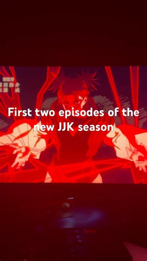 New JJK season first episode #anime #jjk #jujutsukaisen