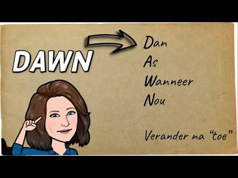 Voegwoorde that change to "toe" in the past tense. DAWN-rule!