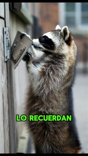 ¡No creas que los mapaches son solo tiernos! 🦝💥 #viralshorts #viral