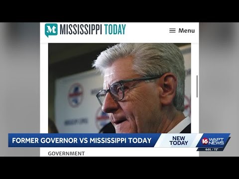 Former governor asks Mississippi Supreme Court to revive lawsuit