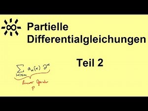 Partielle Differentialgleichungen Teil 2 (Sprechweisen)