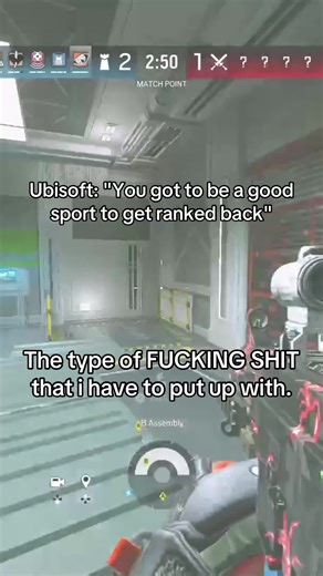 Frustrations with Quick Match Queue in Ubisoft Siege