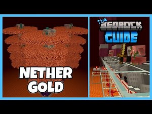 Gold Farm Minecraft Bedrock 1.19