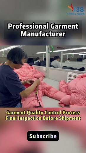 Garment Quality Control Process | Final Inspection Before Shipment #apparel #factory #garments #fyp