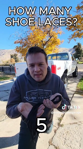 Discovering the Strength of Shoe Laces