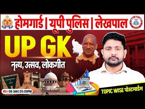 UP GK | UP GK Topic wise MCQ Class #3 | UP Police, Lekhpal, Home Guard, UP GK By Ankit Sir