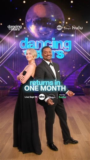 Hope you've been stretching 👀 Only one month until the LIVE premiere of #DWTS on ABC and Disney ! Next day on Hulu. | Dancing with the Stars